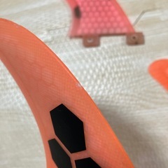 中古　パフォーマンスコア　5フィン　fcs  オレンジ　の画像