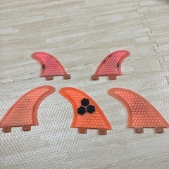 中古　パフォーマンスコア　5フィン　fcs  オレンジ　の画像