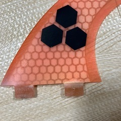 中古　パフォーマンスコア　5フィン　fcs  オレンジ　の画像