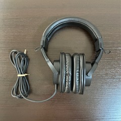 【使用1回のみ】オーディオテクニカ ATH-M20x/1.6　モニターヘッドホンの画像