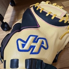 ハタケヤマ　軟式野球　キャッチャーミットの画像