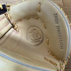 ハタケヤマ　軟式野球　キャッチャーミットの画像