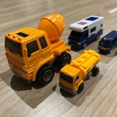 車おもちゃセット9台の画像