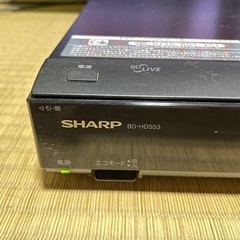 32型TVとAQUOS DVDレコーダーセット　テレビの画像