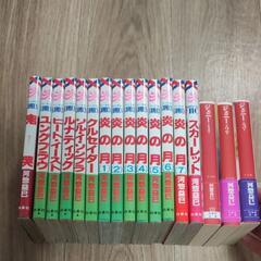 【募集中】　ジェニー　スカーレット　炎の月　河惣益巳　白泉社　白泉社文庫　本　漫画　まんが　マンガ　文庫　河惣益巳セット　ジェニーシリーズの画像