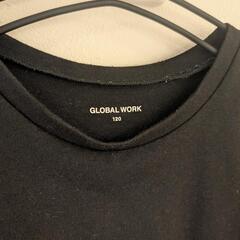 GLOBALWORK　ワンピース　黒　120の画像