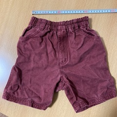 中古　 110 トレーナー　100 ハーフパンツの画像
