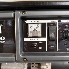 超美品！新ダイワ EGR2400 ガソリン発電機 防災 工事 非常用電源 建設機械の画像