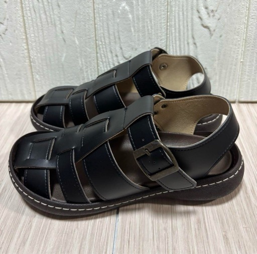 【在庫あり】新品　リゲッタ　グルカ サンダル　ブラック