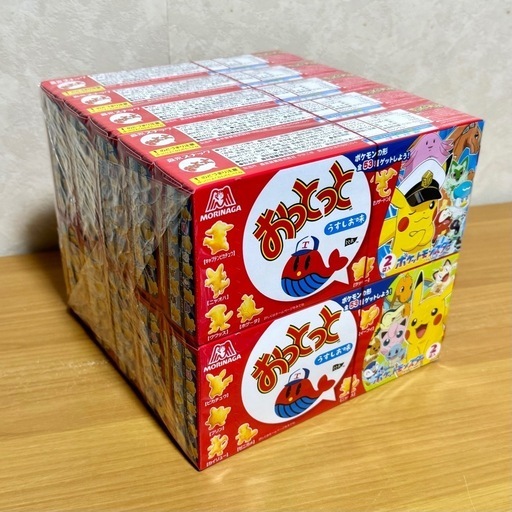 森永　モグモグ　おっとっと うすしお味　 40箱分 森永 おっとっと＜うすしお味＞ 52g×60個入り (1ケース) (YB