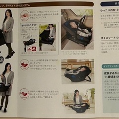 清掃前限定価格！スムーヴインファントカーシートの画像
