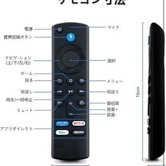 新品　fireTVリモコンの画像