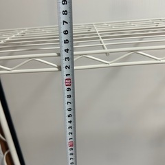 【美品】白いラックの画像
