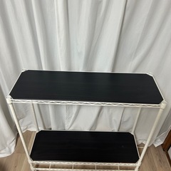 【美品】白いラックの画像