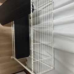 【美品】白いラックの画像