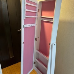 全身鏡 白の画像