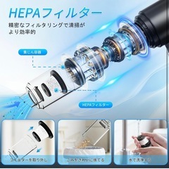新品 ブロワー　ハンディクリーナー　車用掃除機の画像