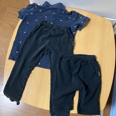 中古　シャツ　長ズボン　短パンの画像