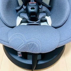お取引中【極美品】 エールべべ クルット5iプレミアム グレーラテ　ISOFIXの画像
