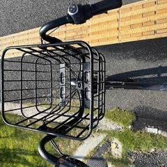 中古20インチPanasonic電動アシスト自転車　8Ah 大阪の画像