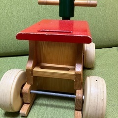 平和工業 MOCCO カラフルロコ 手押し車 乗用 汽車ポッポの画像