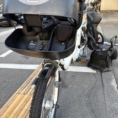 中古20インチPanasonic電動アシスト自転車　13.2Ah4点灯　大阪の画像