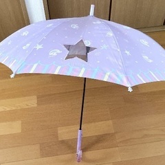 子供用傘ジュエルユニコーン長傘　ジャンプ傘の画像