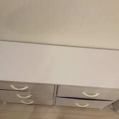 白シェルフの画像