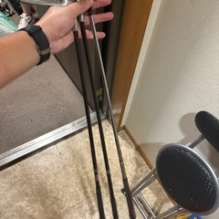 ビンテージゴルフクラブ3本の画像