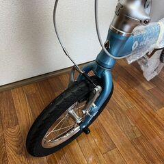 【新品】折り畳み自転車　RENAULT(ルノー) LIGHT8  ラグーンブルー 14インチの画像