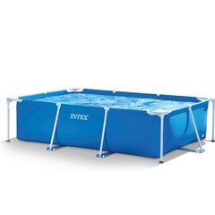 「予約あり 8/22」INTEX 大型 プール 3m x 2mの画像