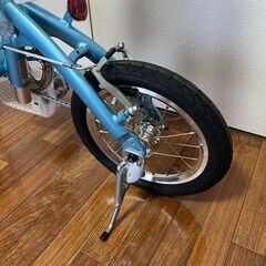 【新品】折り畳み自転車　RENAULT(ルノー) LIGHT8  ラグーンブルー 14インチの画像