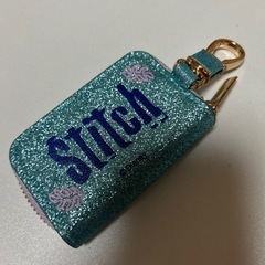 新品✨️スティッチキーケース♦️キラキララメの画像