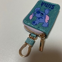 新品✨️スティッチキーケース♦️キラキララメの画像