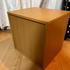 カラーボックス　ナチュラルベージュの画像