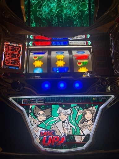 パチスロ実機　ディスクアップ