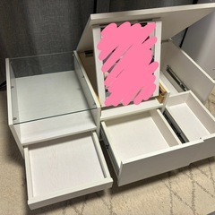 LOWYA テーブル ドレッサー　机 の画像