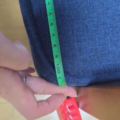 【譲ります】ヴィンテージ風二人掛けソファの画像