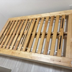IKEA MANDAL マンダール セミダブルベッド 備品の画像