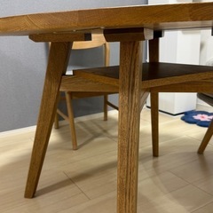 unicoダイニングテーブルセット　杉並の画像