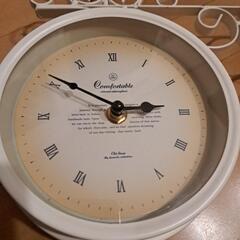 アンティーク両面壁掛け時計の画像