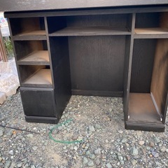 アンティーク家具　ライト付きの画像