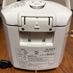 SHARP 炊飯器の画像
