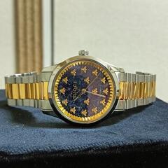 非常に稀少美品100万以上。GUCCI　K18金 自動巻き腕時計の画像