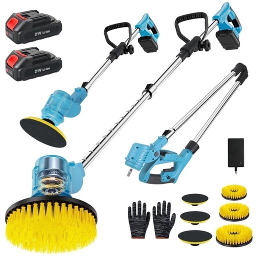 【新品未使用】お風呂掃除 ブラシ 電動ブラシ 強力【交換用ブラシ】ブラシレスモーター