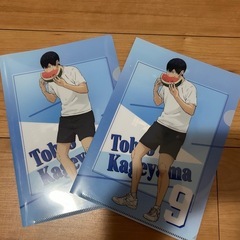 下敷きとクリアファイルの画像