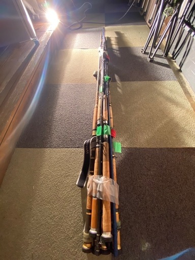 釣り竿　レア品あるかも（一本1500円）