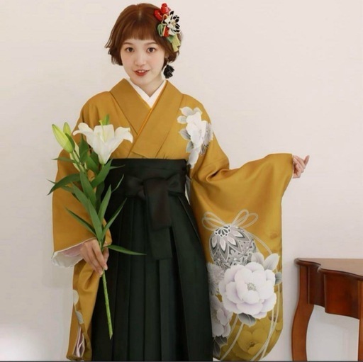 二尺袖　着物　単品