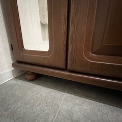 大型下駄箱　シューズボックス　取りにこられる方限定の画像