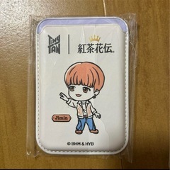 TinyTANコラボ BTS マグネットカードケース 【Jin】非売品の画像